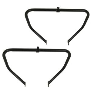 2x Sturzbügel für Harley Davidson Street Glide 09-20 Craftride TR2 schwarz Spar-Set_1
