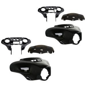 2 x Batwing fairing komplett sett egnet for Touring 14-24 Craftride økonomisett