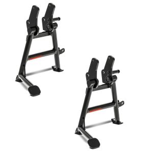 2x Hauptständer Suzuki V-strom 650 04-10 Mittelständer ConStands in schwarz Spar-Set_1
