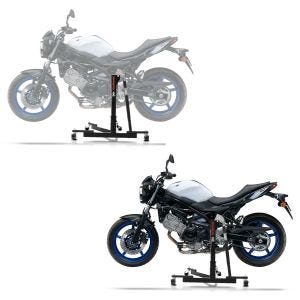 2x sentralstativ egnet for Suzuki SV 650 / X 16-24 motorsykkeljekk Power-Evo økonomisett