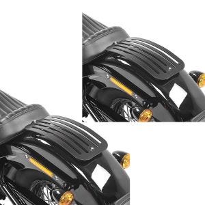 2x Gepäckträger für Harley Softail Street Bob 18-20 Solo Rack L1 Gepäckbrücke Craftride Spar-Set_1