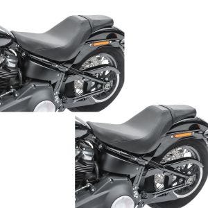 2x Sitzbank für Harley Softail Street Bob 18-20 Craftride BDL1 Doppelsitzbank Spar-Set_1