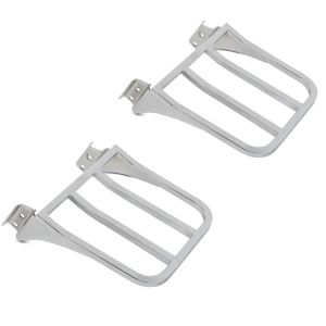 2x Gepäckträger für Harley-Davidson Sportster, Dyna, Softail chrom Craftride Spar-Set_1