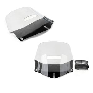 2x Windschild Honda Goldwing GL 1800 01-16 mit Lüftungsgitter klar Craftride Spar-Set_1