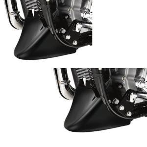 2x Bugspoiler Harley Sportster 1200 Iron 18-20 Craftride schwarz Spar-Set_1