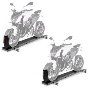 2x Rangierschiene mit Wippe ConStands Smart Mover bis 450 kg in grau Spar-Set_1