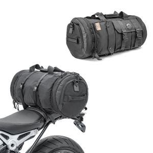 2x Hecktasche Bagtecs TB8 Gepäckrolle 35Ltr in schwarz Spar-Set_1