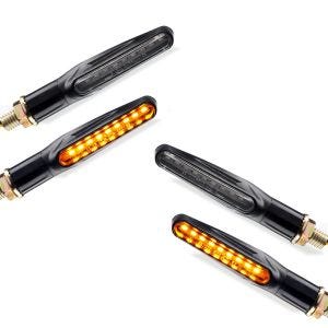2x kjørelysblinklys Lumitecs KP6 LED-blinklys med E-merke 2 stk sparesett
