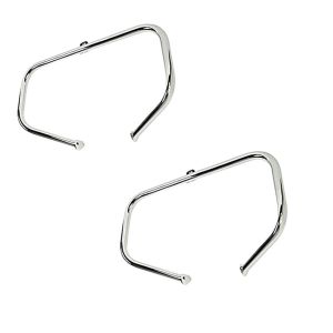 2x Sturzbügel für Harley Davidson Road King 97-08 Craftride TR1 chrom Spar-Set_1
