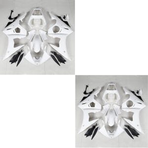 2x Verkleidung für Yamaha YZF-R6 03-05 Zaddox ABS Vollverkleidung Rennverkleidung Spar-Set_1