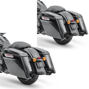 2x Seitenkoffer Stretched für Harley Davidson Road Glide Special 15-21 Craftride Spar-Set_1