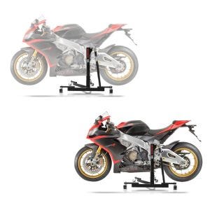2x Zentralständer Aprilia RSV4 RR 15-21 Motorradheber ConStands Power-Evo Spar-Set_1