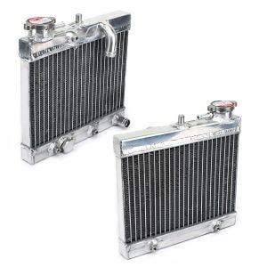 2x radiatorer egnet for KTM Freeride 250 F 250 R 350 12-19 aluminium radiator vannkjøler økonomi sett