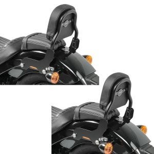 2x Sissy Bar für Harley Davidson Softail Street Bob 18-20 schwarz CSS Craftride Spar-Set_1