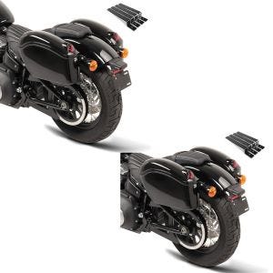 2x Seitenkoffer Set Craftride Nebraska 12Ltr inkl. Haltesatz Spar-Set_1