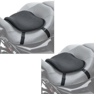 2x Gel Sitzkissen Honda Rebel CMX 500 Komfortkissen L Tourtecs schwarz Spar-Set_1