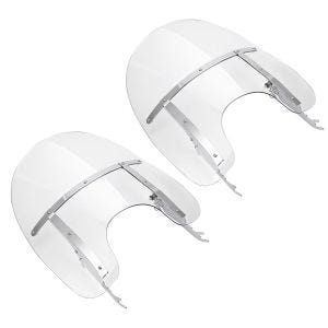 2x Windschild Abnehmbar für Harley Heritage Softail Classic 00-17 Craftride Spar-Set_1