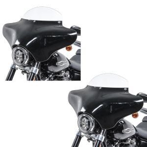 2x Batwing Verkleidung BW8 für Harley Davidson Dyna Switchback / Wide Glide Craftride Spar-Set_1