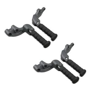 2x Sozius Fussrasten Set mit Halter für Indian Scout, Sixty, Bobber 15-19 Craftride Spar-Set_1