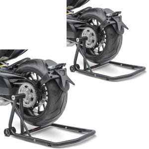 2x Einarmständer Ducati Monster 1200 / S 14-20 Montageständer ConStands Single-Classic schwarz matt Spar-Set_1