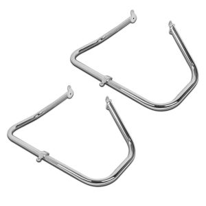2x Sturzbügel für Harley Davidson Street Glide 09-20 Craftride TR2 chrom Spar-Set_1
