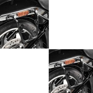 2x Satteltaschenhalter für Harley Softail Street Bob 18-20 links-rechts Craftride Spar-Set_1