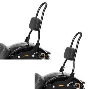 2x Sissybar Harley Softail Street Bob 18-20 Craftride Fast Rider-L schwarz Spar-Set_1