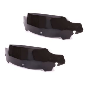 2x Windschild 5" für Harley-Davidson Electra-Street Glide 14-20 schwarz Craftride Spar-Set_1