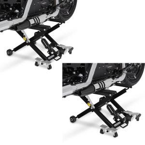 2x Motorrad Hebebühne ConStands Mid-Lift XL Motorradheber bis 500kg in schwarz Spar-Set_1
