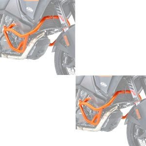 2x Sturzbügel für KTM 1290 Super Adventure S 17-20 Motoguard Schutzbügel orange Spar-Set_1