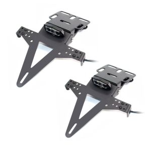2x Kennzeichenhalter für KTM 690 SMC/ R Nummernschildhalter Zaddox KH4 Spar-Set_1