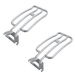 2x Gepäckträger Solo Rack für Harley-Davidson Touring 97-05 chrom Craftride Spar-Set_1