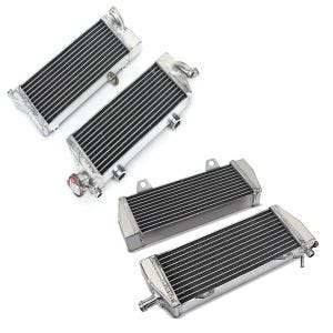 Sett: Kjølerediator egnet for KTM EXC 125 / 200 / 250 / 300 2-takts 2008-2015 + Kjølerediatorsett egnet for KTM EXC 125, 250, 300 2017-2019