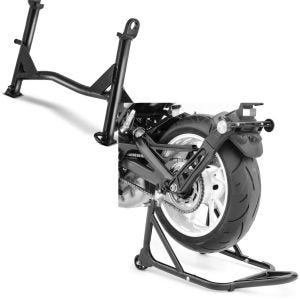 Set: Hauptständer Kawasaki Z 900 RS / Cafe 18-21 Mittelständer + Montageständer Hinten für Kawasaki Z 900 / RS / Cafe schwarz_1