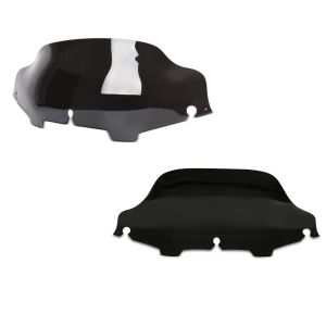 Set: Windschild Wave 8" für Harley- Electra-Street Glide 96-13 schwarz + Windschild Wave 6" für Harley- Electra-Street Glide 96-13 dunkel_1