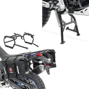Set: Satteltaschen Set WP8 für Yamaha Tenere 700 19-21 mit Kofferträger + Hauptständer für Yamaha Tenere 700 19-21_1