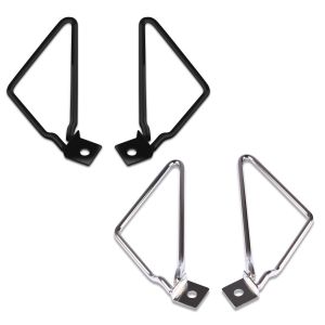 Set: Satteltaschenhalter Universal schwarz + Satteltaschenhalter Universal Chrom_1