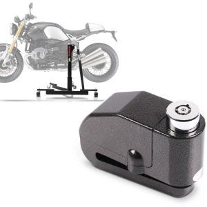 Set: Zentralständer BMW R NineT 14-20 Motorradheber Power-Evo + Bremsscheibenschloss Alarm 120dB BS-Motoparts Diebstahlschutz schwarz_1