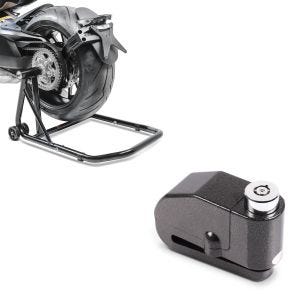 Set: Einarmständer Honda CB 1000 R 08-16 Montageständer Single-Classic + Bremsscheibenschloss Alarm 120dB BS-Motoparts Diebstahlschutz schwarz_1