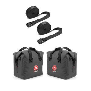 Set: Aluminium Koffer Innentasche für BMW R 1250 GS / Adventure 19-21 + Spanngurt Set Zurrgurte 150cm 2 Stück in schwarz_1