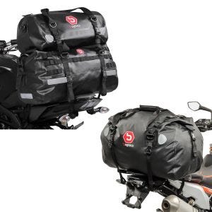 Set: Hecktasche Set XB50 + XF30 Volumen 80L Drybag Wasserdicht + Hecktasche Drybag XF60 Wasserdicht Volumen 60l_1