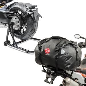 Set: Einarmständer Honda CB 1000 R 08-16 Montageständer Single-Classic + Hecktasche Drybag XF60 Wasserdicht Volumen 60l_1