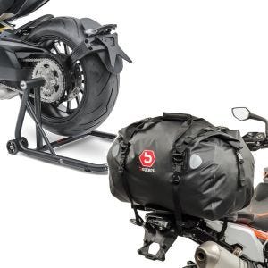 Sett: Enarmsstativ egnet for KTM 1290 Super Duke / R 14-23 arbeidsstativ Single Constands + halebag Drybag XF60 vanntett volum 60l økonomisett