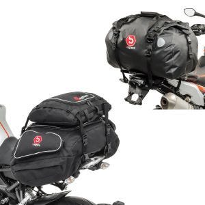 Hale bag sett egnet for Kawasaki Z 900 / RS / Cafe X50 og X52 + hale bag Drybag XF60 vanntett volum 60l