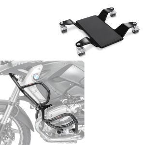 Set: Sturzbügel Set L2 für BMW R 1200 GS 08-12 oben und unten Schutzbügel + Rangierhilfe für Hauptständer Easy Mover II bis 320kg in schwarz_1