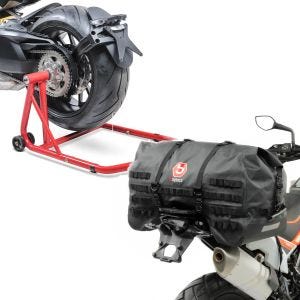 Set: Einarmständer Ducati Hypermotard 950 / SP 19-21 Montageständer Single + Hecktasche SX70 70Ltr wasserdicht in schwarz_1