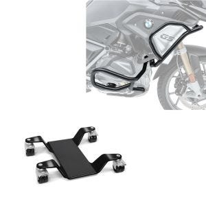 Set: Sturzbügel Set für BMW R 1250 GS 19-21 L2 oben und unten + Rangierhilfe für Hauptständer Easy Mover III bis 400kg in schwarz_1