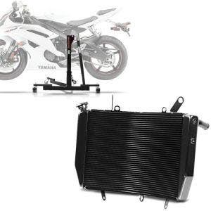 Set: Zentralständer Yamaha YZF-R6 06-20 Motorradheber Power-Evo + Wasserkühler für Yamaha YZF-R6 08-16 Radiator Kühler_1