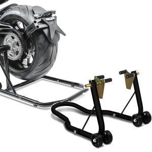 Set: Einarmständer Honda CB 1000 R 08-16 Montageständer Single-Classic + Montageständer Vorderrad Classic-V Motorradständer mit V-Aufnahmen_1