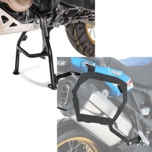 Sett: Hovedstativ med ABE egnet for Honda Africa Twin CRF 1000 L 16-19 Senterstativ + pannierstativ egnet for Honda Africa Twin CRF 1000 L 18-19 SLP